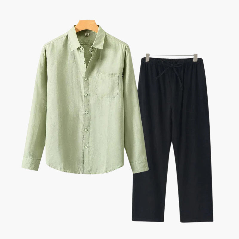 Torino Linen Set (Long Sleeves)