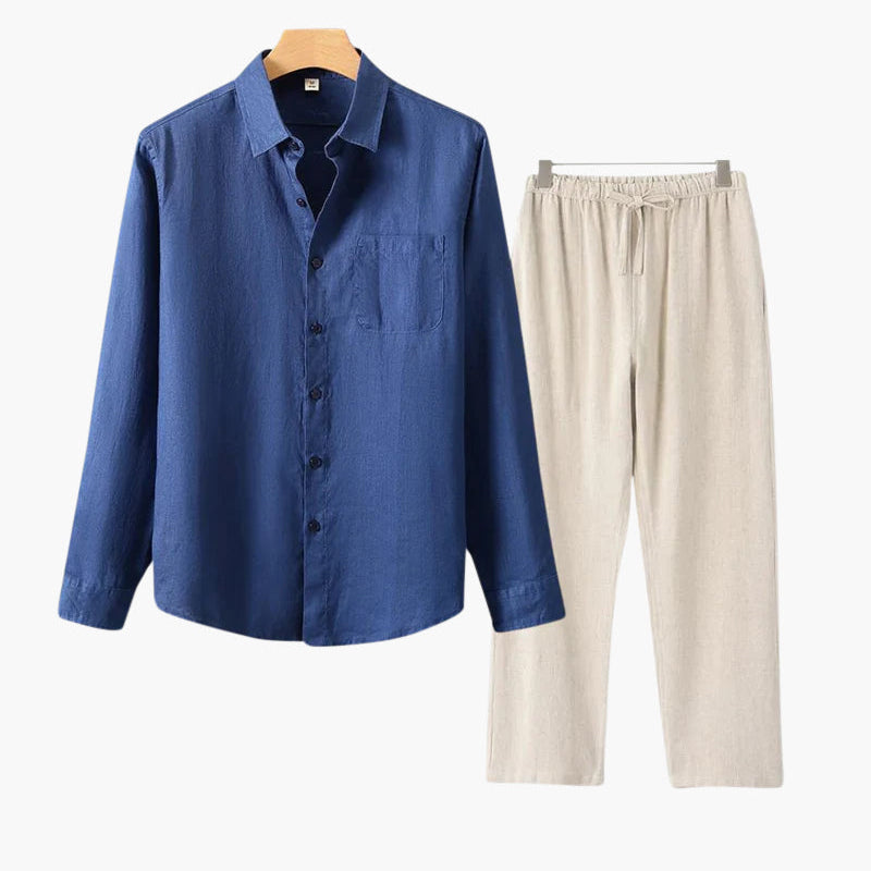 Torino Linen Set (Long Sleeves)