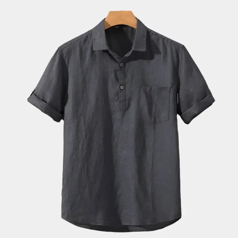 Essential Linen Polo Shirt - PRE ORDER